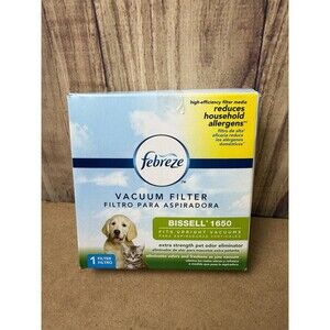 1 Brand New Genuine Bissell Upright Febreze Vacuum Filter (1 Filter) OEM #1650